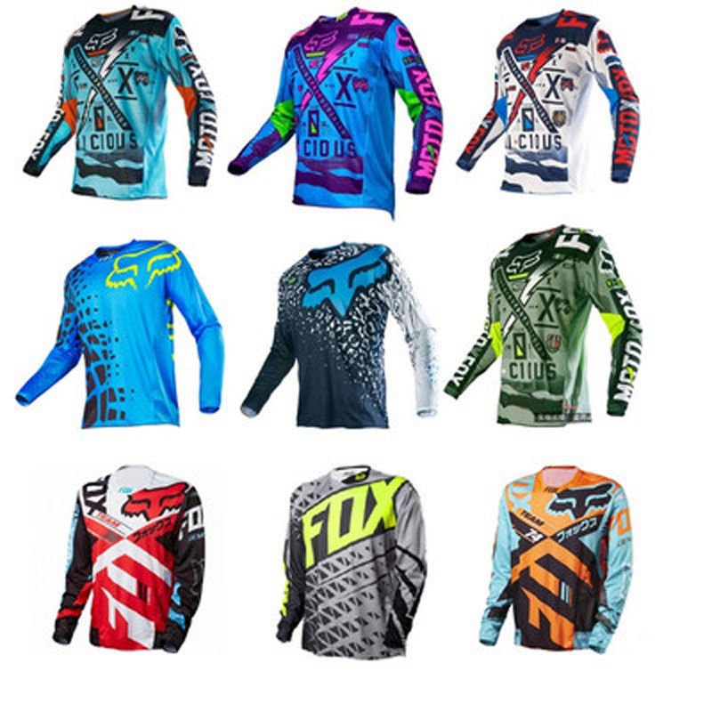 Wholesale price [$6] FOX Racing Motocross Jersey Style 3